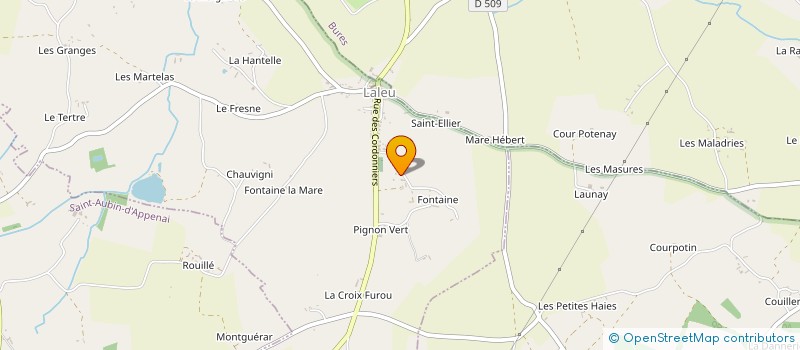 localisation de l'entreprise MADAME PAULINE TANGUY à LALEU