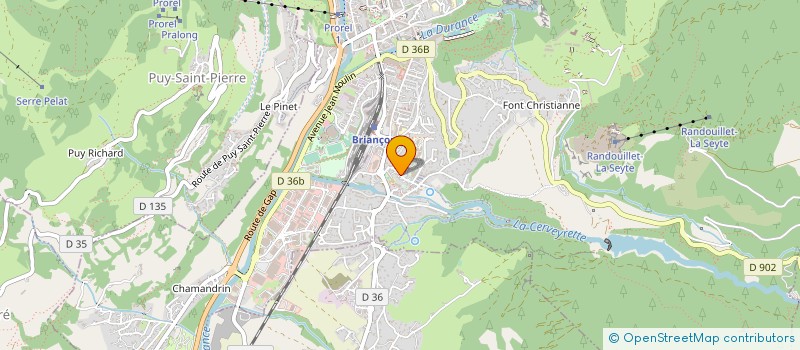 localisation de l'entreprise MADAME PAULINE TARBOURIECH à BRIANCON