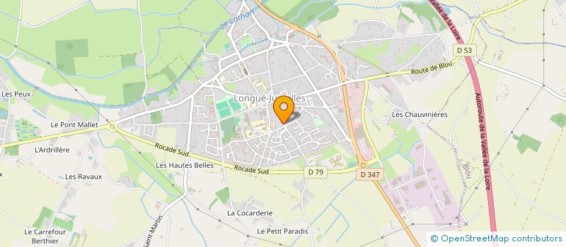 localisation de l'entreprise MADAME PAULINE TARTROU  LONGUE-JUMELLES