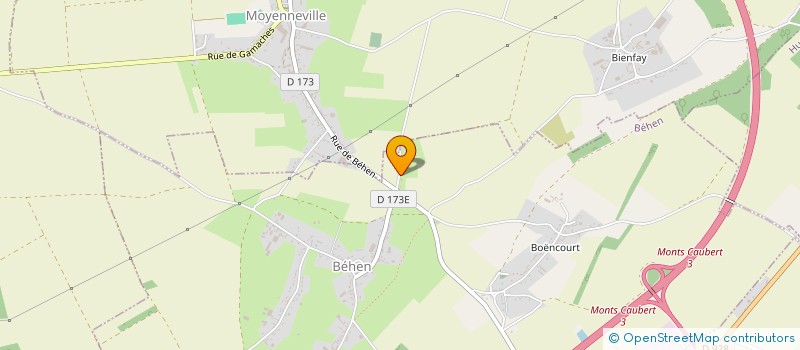 localisation de l'entreprise MADAME PAULINE TELLIER  BEHEN