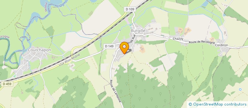 localisation de l'entreprise MADAME PAULINE TERAZZA  BURGILLE