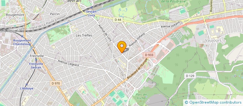 localisation de l'entreprise MADAME PAULINE TERRIAC  LIVRY-GARGAN