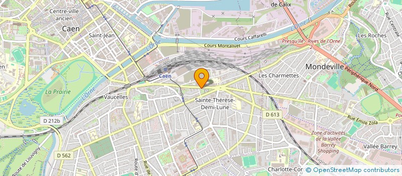 localisation de l'entreprise MADAME PAULINE TEXIER à CAEN