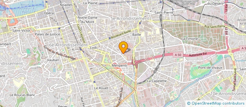 localisation de l'entreprise MADAME PAULINE TEZIER à MARSEILLE