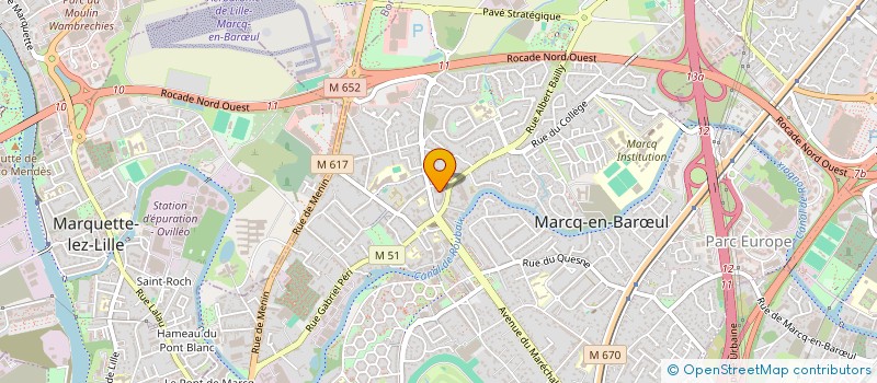 localisation de l'entreprise MADAME PAULINE THERETZ  DOUVRIN