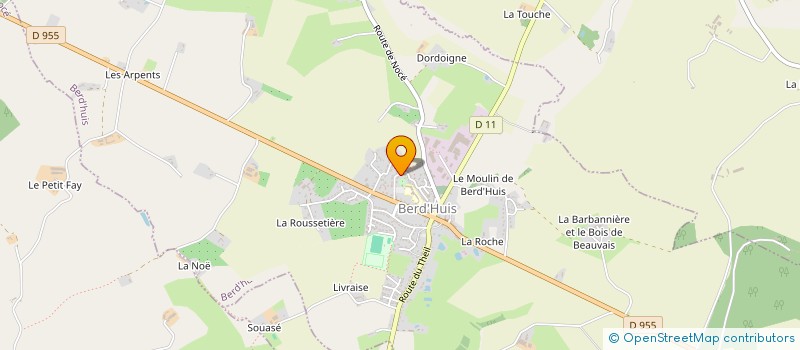 localisation de l'entreprise MADAME PAULINE THIBAULT à PERCHE-EN-NOCE