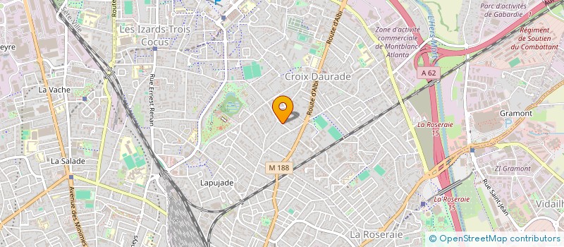 localisation de l'entreprise MADAME PAULINE THOMAS à TOULOUSE