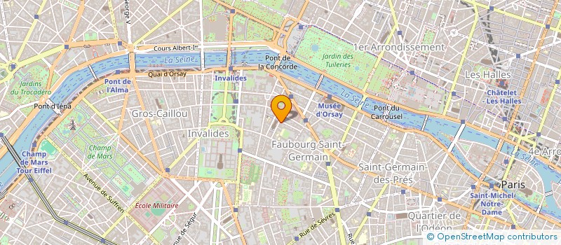 localisation de l'entreprise MADAME PAULINE THOMET  PARIS