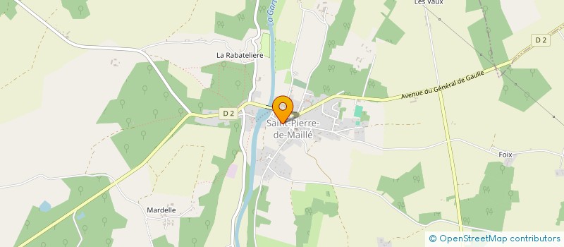 localisation de l'entreprise MADAME PAULINE TINA LOUISE GUEROULT à SAINT-PIERRE-DE-MAILLE