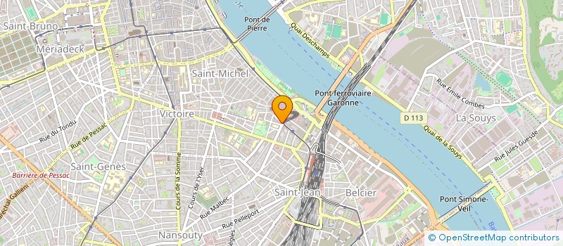 localisation de l'entreprise MADAME PAULINE TIQUANT  BORDEAUX