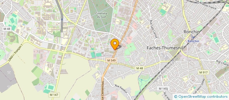 localisation de l'entreprise MADAME PAULINE TORRICO à LILLE