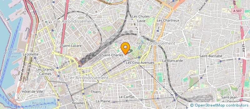 localisation de l'entreprise MADAME PAULINE TOURNIER à MARSEILLE