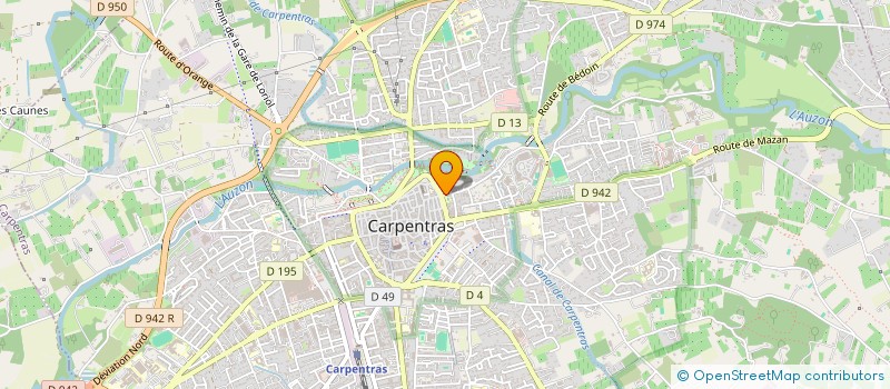 localisation de l'entreprise MADAME PAULINE TOURRES  ST-GEOURS-MAREMNE