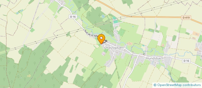 localisation de l'entreprise MADAME PAULINE TOUSSAINT  CERNAY