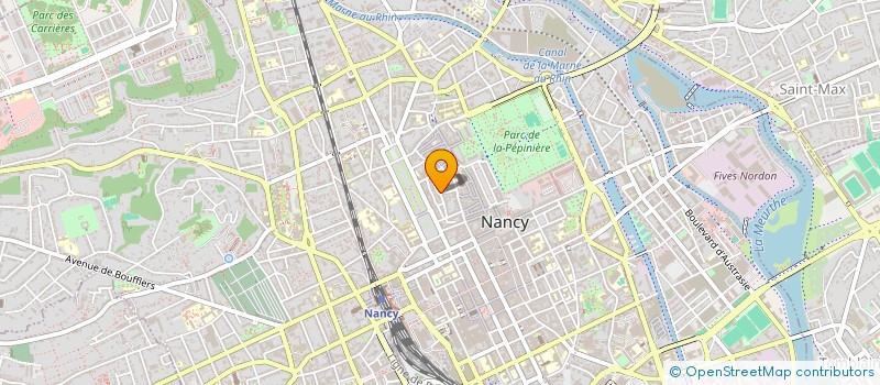 localisation de l'entreprise MADAME PAULINE TRAINA à NANCY