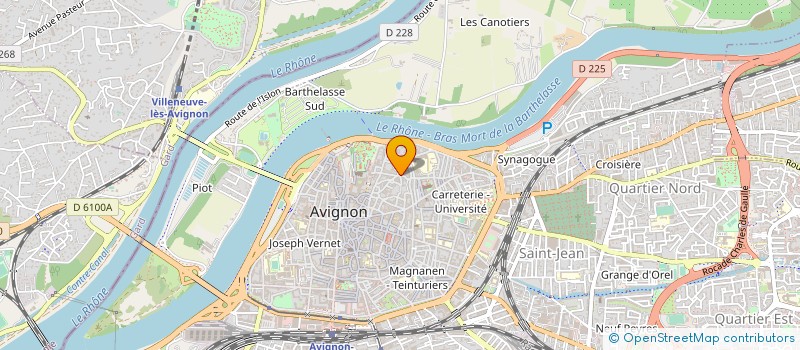localisation de l'entreprise MADAME PAULINE TRALONGO  AVIGNON