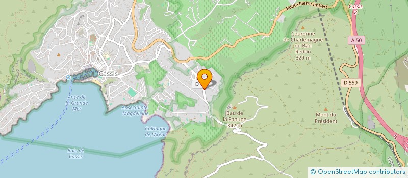 localisation de l'entreprise MADAME PAULINE TRANCHINO  CASSIS