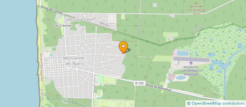 localisation de l'entreprise MADAME PAULINE TURNES  VENDAYS-MONTALIVET