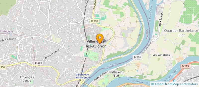 localisation de l'entreprise MADAME PAULINE URBAN  VILLENEUVE-LES-AVIGNON