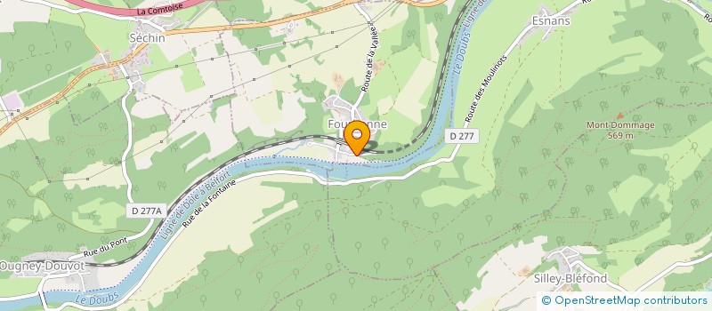 localisation de l'entreprise MADAME PAULINE VAN T SPIJKER  FOURBANNE