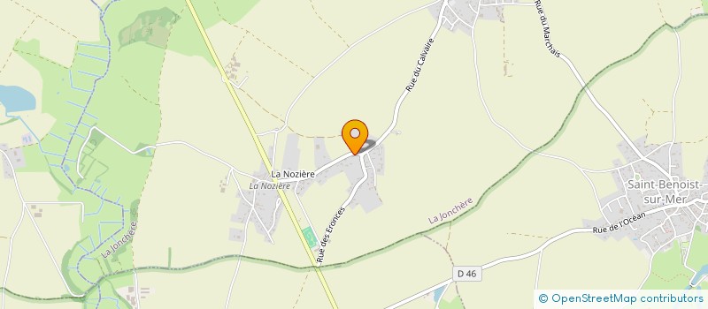 localisation de l'entreprise MADAME PAULINE VANDENBERG  LA JONCHERE