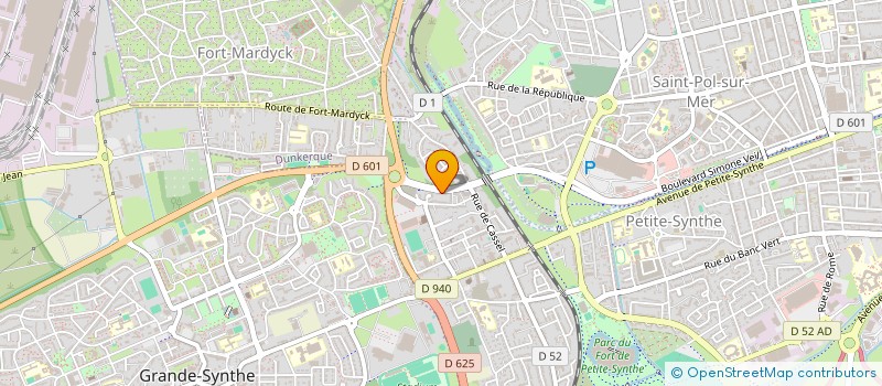 localisation de l'entreprise MADAME PAULINE VANDENHENDE à DUNKERQUE