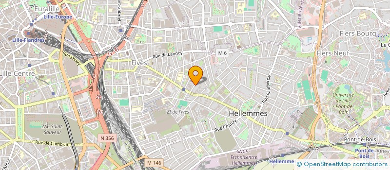 localisation de l'entreprise MADAME PAULINE VANDEZANTE  LILLE