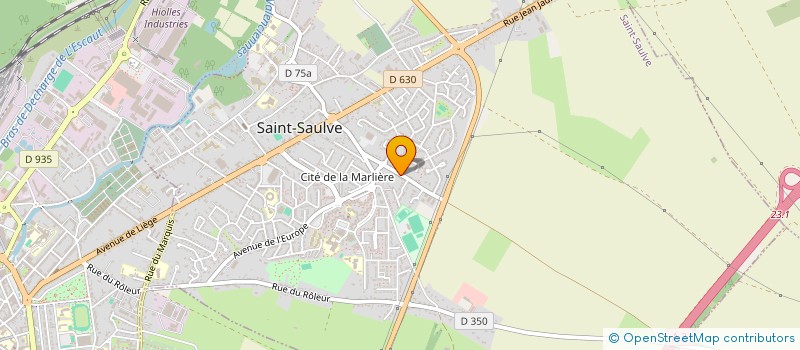 localisation de l'entreprise MADAME PAULINE VANKEERBERGHEN  SAINT-SAULVE