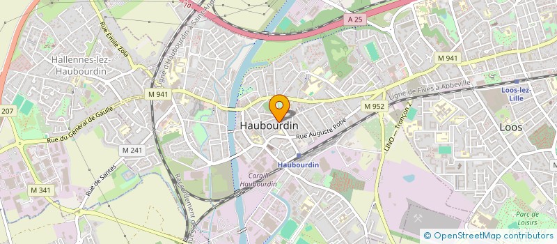 localisation de l'entreprise MADAME PAULINE VANSEVEREN  BOIS-GRENIER