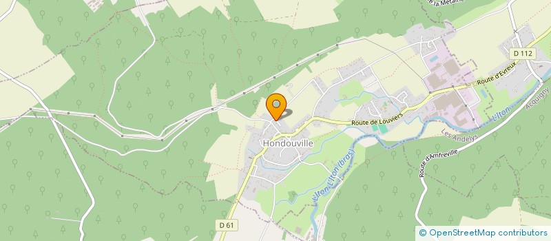 localisation de l'entreprise MADAME PAULINE VAYRAC  HONDOUVILLE