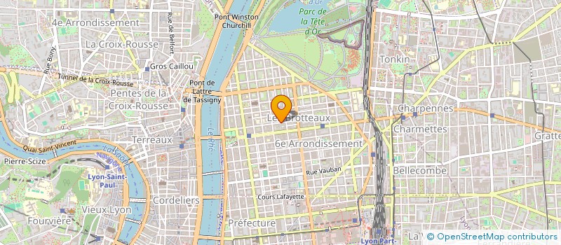 localisation de l'entreprise MADAME PAULINE VAZETTE à LYON