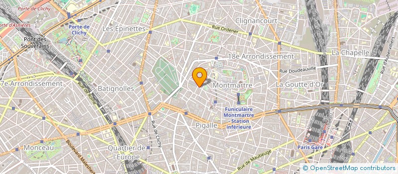 localisation de l'entreprise MADAME PAULINE VEY  PARIS