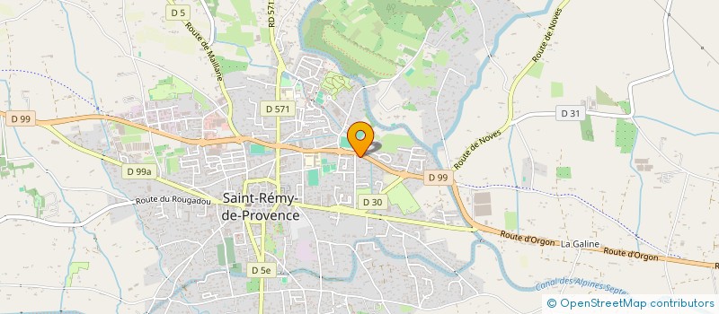 localisation de l'entreprise MADAME PAULINE VEYRET  SAINT-REMY-DE-PROVENCE