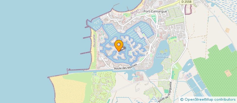 localisation de l'entreprise MADAME PAULINE VIAL  LE GRAU-DU-ROI