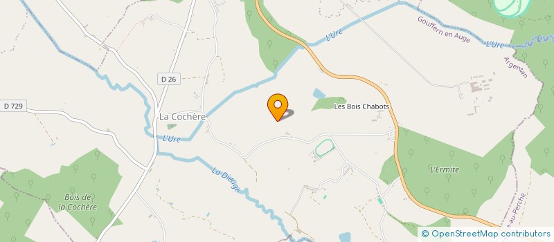 localisation de l'entreprise MADAME PAULINE VICTOIRE à GOUFFERN EN AUGE