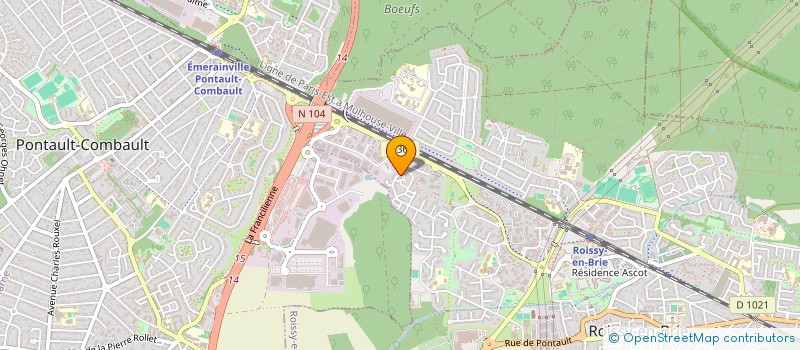 localisation de l'entreprise MADAME PAULINE VINCENT  ROISSY-EN-BRIE