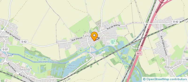 localisation de l'entreprise MADAME PAULINE VINIACOURT  BIACHE-SAINT-VAAST