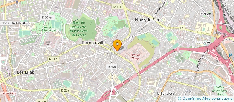 localisation de l'entreprise MADAME PAULINE VOIRIN à NOISY-LE-SEC