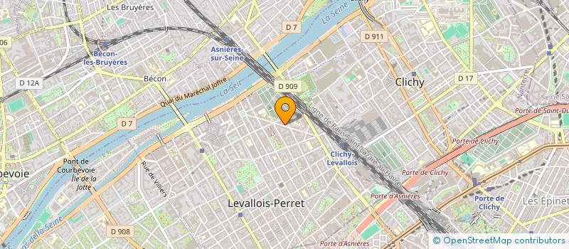 localisation de l'entreprise MADAME PAULINE WEIZMANN à LEVALLOIS-PERRET