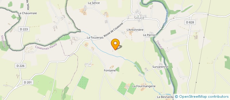 localisation de l'entreprise MADAME PAULINE WILLIAMSON  SOUCE