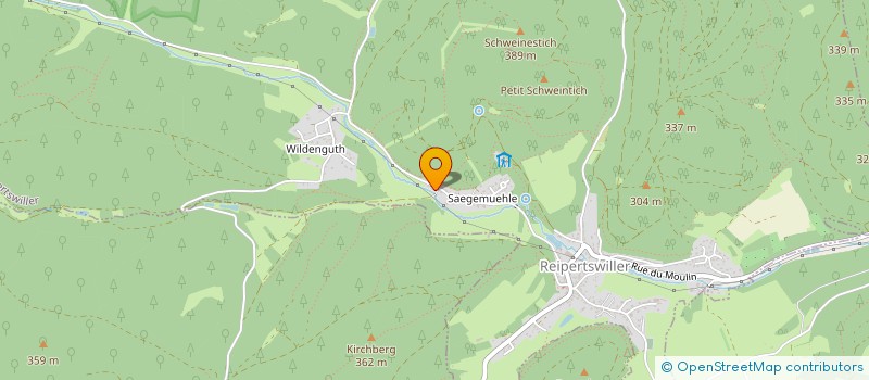 localisation de l'entreprise MADAME PAULINE WOELTZ  REIPERTSWILLER