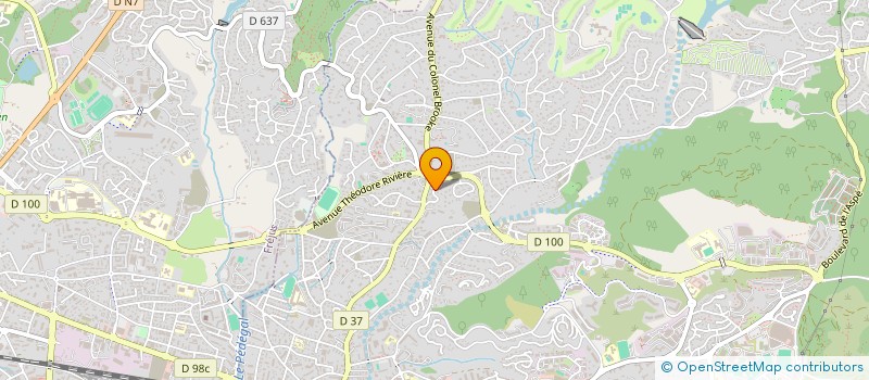 localisation de l'entreprise MADAME PAULINE ZAMORA  SAINT-RAPHAEL