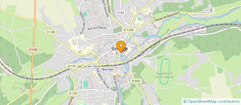 localisation de l'entreprise MADAME PAULINE ZELLWEGER  BERNAY