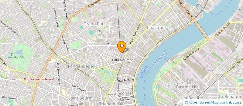 localisation de l'entreprise MADAME PAULYNE MEYER  BORDEAUX