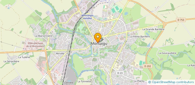 localisation de l'entreprise MADAME PAUNITA PASARE à MONTAIGU-VENDEE