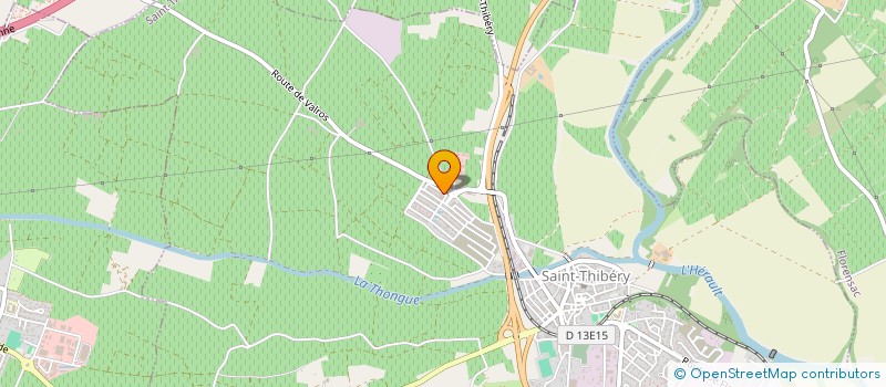 localisation de l'entreprise MADAME PAVINA TAOUTAOU  SAINT-THIBERY