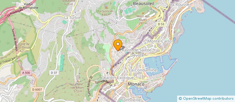 localisation de l'entreprise MADAME PAVITHRA SURENDRA  BEAUSOLEIL