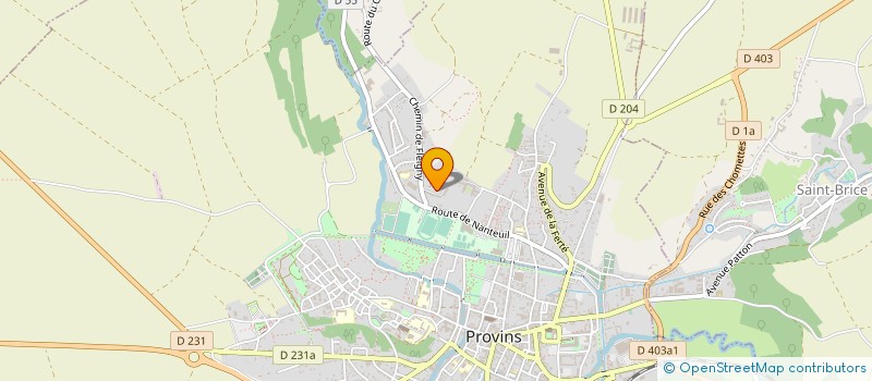 localisation de l'entreprise MADAME PAVLINA VIGUIER  PROVINS