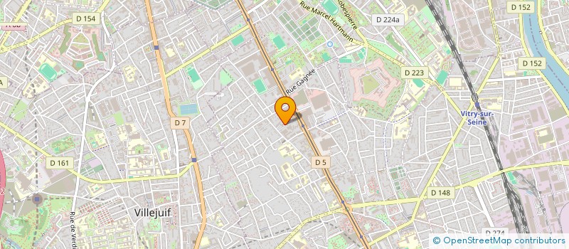 localisation de l'entreprise MADAME PAWARISA SUIWONG à VITRY-SUR-SEINE