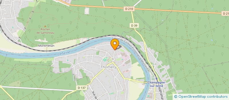 localisation de l'entreprise MADAME PAYA NIEPO  THOMERY